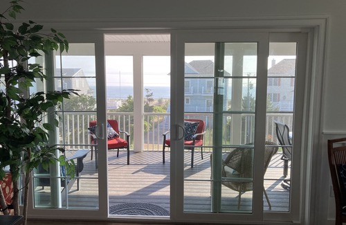 Broadkill Beach House | Seaside Osprey House features views of the bay/ocean on the Delaware Bay.