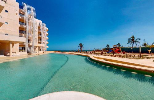 Telchac Puerto Apartment | Seaside Serenity