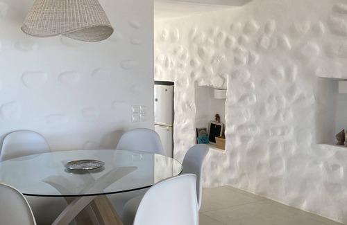 Drios Villa | Seaside Villa | Breathtaking view of the Aegean Islands next to a dreamy beach!