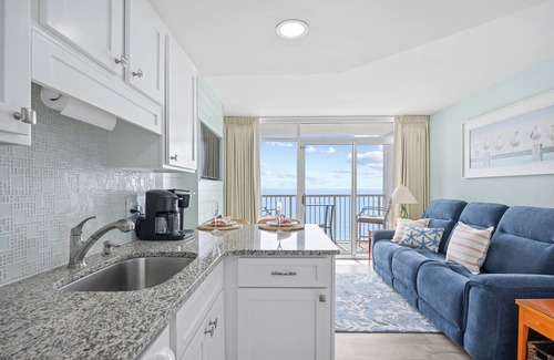 Arcadian Shores Condo | Seawatch #1012-Luxury Oceanfront-1bd/1ba-LazyRiver-10 Hot Tubs-6 Pools