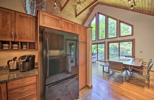 South Casco Cottage | Sebago Lake Gem on Private Cove w/Boat Dock!