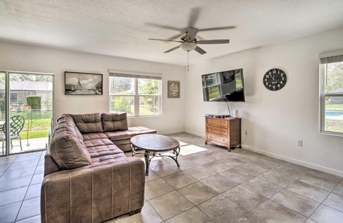 Sebastian Highlands House | Sebastian Retreat with Patio Less Than 9 Mi to Beach!