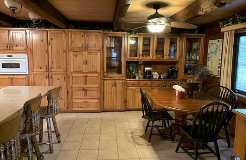 Garfield House | SECLUDED BEAVER LAKE WATERFRONT with Private swim dock ~ Lakehouse sleeps 14