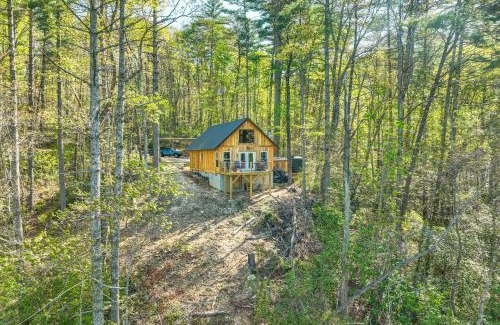 Brevard House | Secluded Brevard Cabin with Private Waterfall!