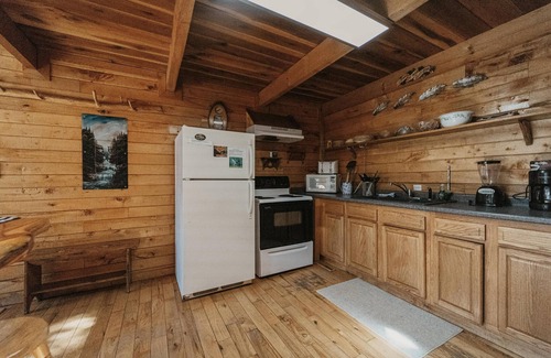 Rogers Cabin | Secluded Cabin has its own private waterfall, hot tub and wi-fi