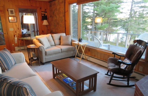 Sullivan Cottage | Secluded cottage at water's edge, surrounded by 15 forested acres