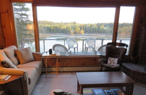 Sullivan Cottage | Secluded cottage at water's edge, surrounded by 15 forested acres