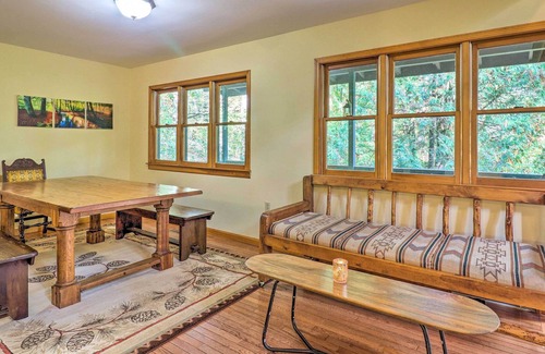 Brevard House | Secluded DuPont State Forest Home, Pets Welcome!
