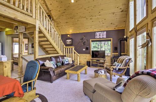 Valley of the Sun House | Secluded Fairplay Home with Hot Tub and Mountain Views