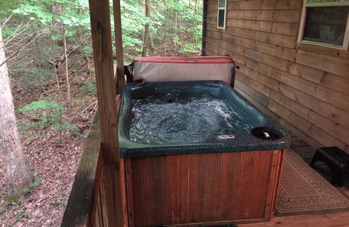 Deerfoot Park Estates Cabin | Secluded, Forest Setting, Game Room, Hot Tub, Fireplace, & Wi -Fi