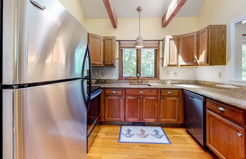 East Harwich House | Secluded home with deck, grill, porch, fast WiFi, & W/D - great location