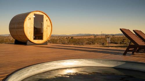 Yucca Valley House | Secluded-jt-spa-pool-firepit-sauna-game Room!