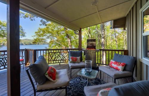 Cullowhee House | Secluded Lake Glenville Compound Prime Lake View 3 bedrooms