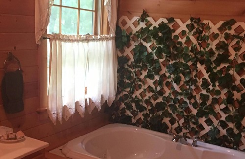 Sparta Cabin | Secluded log cabin on the Little River