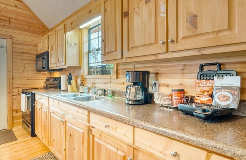 Young Harris Cabin | Secluded Mountain Retreat + BBQ, Firepit, Rec Room
