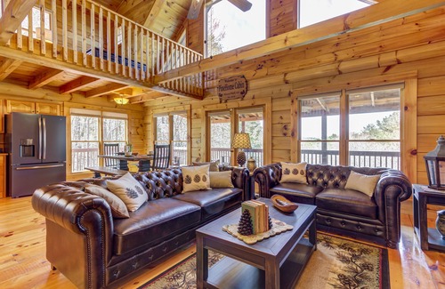Mineral Bluff Cabin | Secluded mountain cabin w/a private hot tub, & multiple decks
