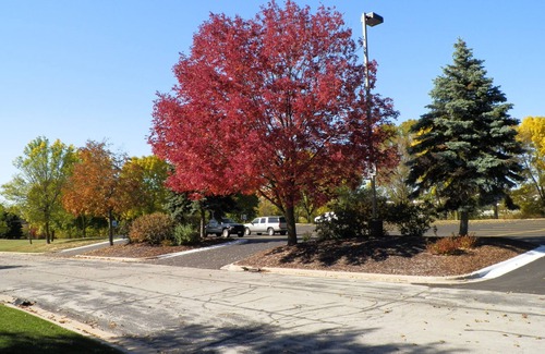 De Pere RV Rental | Secluded parking lot available to rent for the 2025 NFL Draft in Green Bay, WI
