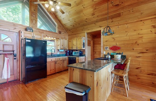 Morganton House | Secluded retreat with nearby waterfalls and hiking trails