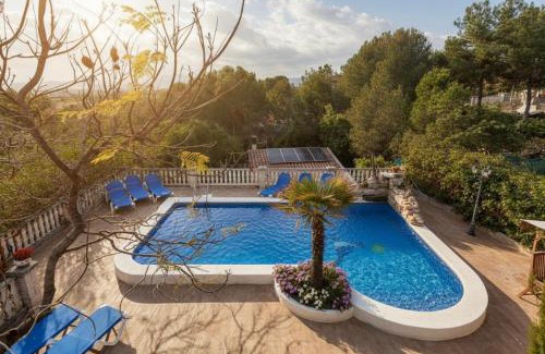 Castellet i la Gornal House | Secluded Rural Villa - Pool, BBQ & Nature