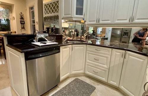 Delray Beach House | Second Floor Totally Pool with BBQand summer kitchen One block from the Avenue