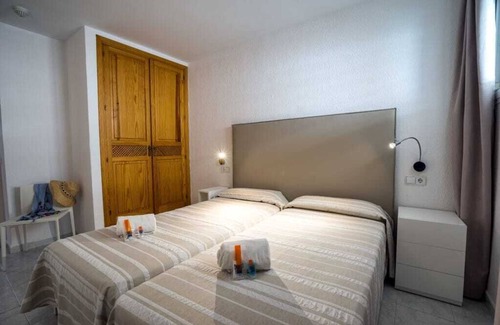 Santa Eulalia del Rio Hotel | SEDUQPL-ADP/2 Bedrooms Adapted Apartment/Roof Top Pool/City & Beach ♥Wheelchair Accesible