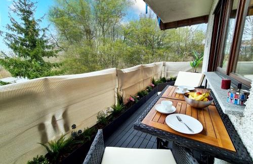 Radolfzell am Bodensee Apartment | Seemöwe - moderne Wohnung mit Balkon