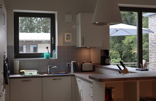 Aschhauserfeld Apartment | Seerose Een, 64qm, Süd-dachterrase, 1 Schlafzimmer, Max. 2 Personen