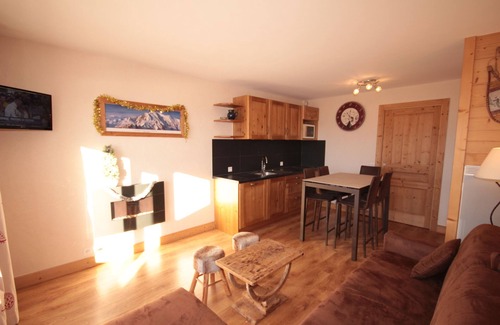 Les Saisies Apartment | Seizures: Studio - Separate cabin - 26 m2 garage and breathtaking view