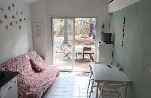 Lacanau-Ocean Cabin | Semi-detached house type 2 Mezzanine with terrace in residence with swimming pool