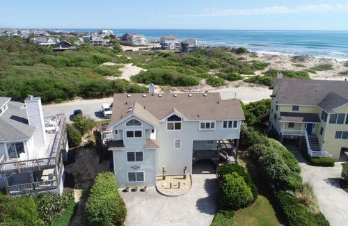 Corolla Light House | Semi-Oceanfront, Close to Beach Access, Private Pool, Hot Tub, 109, Happy Ours