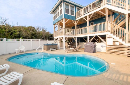 Tuckahoe House | Semi-Oceanfront, Private Pool, Poolside Bar, Hot Tub, Ocean Views! T1, Sailaway