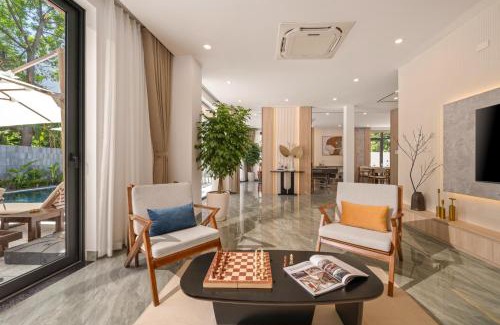 Ngu Hanh Son Villa | Sense Pool Villa - Luxurious 500m2 Pool Mansion Walk to My Khe Beach