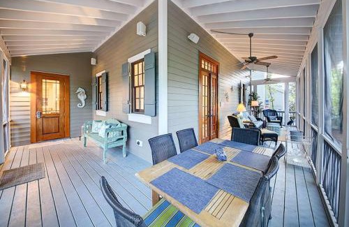 Forest District House | 'Serendipity' Beautiful 3BR Cottage Sleeps 8 Close to Lazy River Pool at Camp WaterColor home