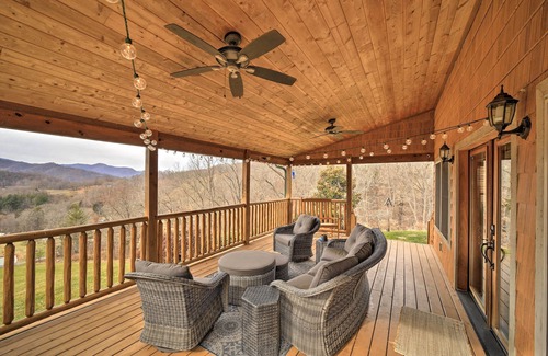 Canton House | Serene Canton Escape w/Hot Tub & Mtn Views!