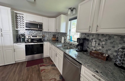 Seneca Falls House | Serene Cayuga Lakefront Home on Wine Trail, Boat Dock & Fire Pit