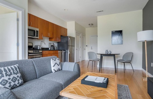 Fenway–Kenmore Apartment | Serene Fenway 1BR w/Gym & W/D, nr Dining & Shops, by Blueground