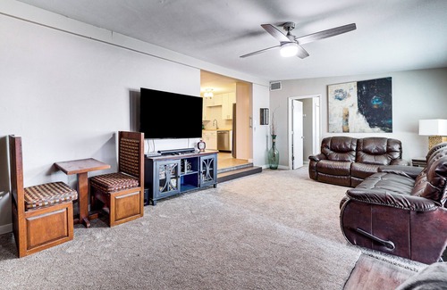 Overgaard House | Serene Getaway in Overgaard w/Patio & Yard!