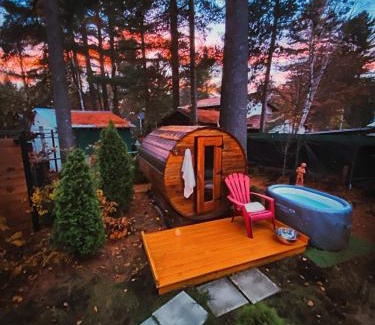 Rawdon Ski Chalet | Serene Getaway Rawdon Nordic Spa, Sauna, Nature and Pool