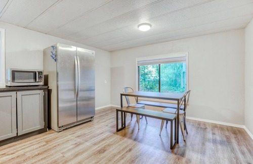 Sandy House | Serene home with large outdoor deck, beautiful forest views, firepit & gas grill