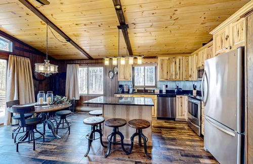 St Germain House | Serene house near golf with furnished deck, firepit, board games & washer/dryer