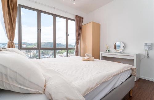 Brinchang Apartment | Serene Japandi Family Retreat 2-7pax &Sunrise View