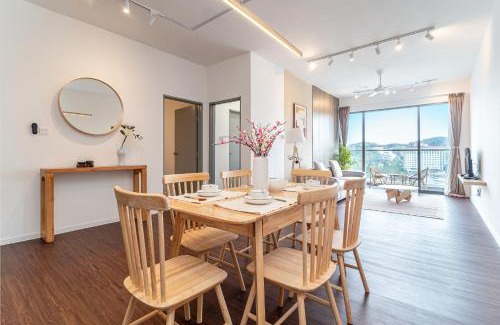 Brinchang Apartment | Serene Japandi Family Retreat 2-7pax &Sunrise View