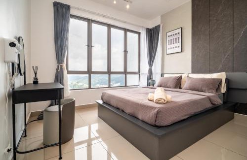 Brinchang Apartment | Serene Minimalist Family Retreat 2-7pax &Sunrise View