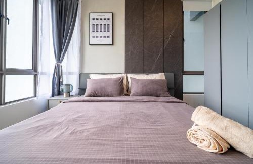 Brinchang Apartment | Serene Minimalist Family Retreat 2-7pax &Sunrise View