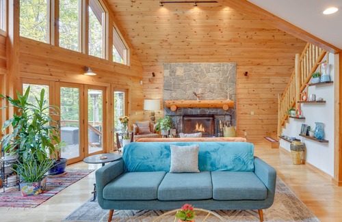 Great Barrington House | Serene Monterey Home w/ Deck Near Skiing & Hiking!