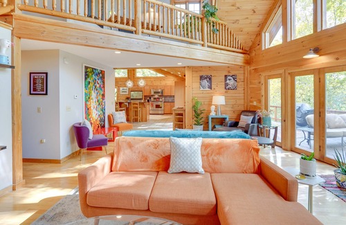 Great Barrington House | Serene Monterey Home w/ Deck Near Skiing & Hiking!