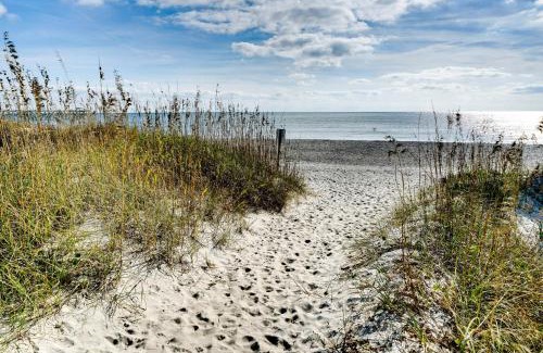Yaupon Beach House | Serene Oak Island Home with Private Saltwater Pool!