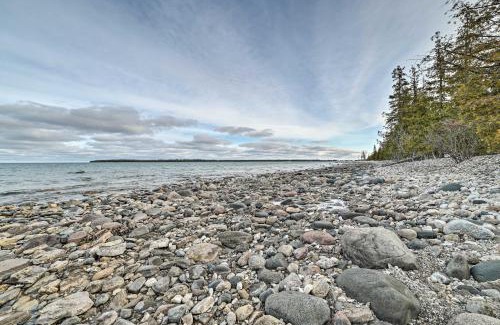 Presque Isle House | Serene Presque Isle Harbor Home on Sunrise Side!