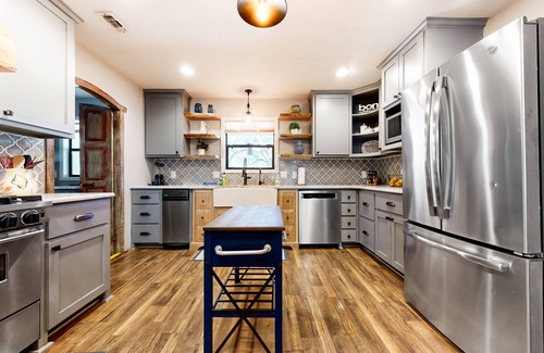 Wimberley House | Serene property with two living spaces and large outdoor space - dog-friendly
