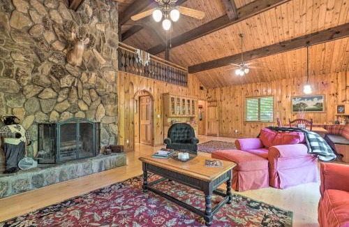 Sky Valley House | Serene Sky Valley Family Chalet with Fireplace